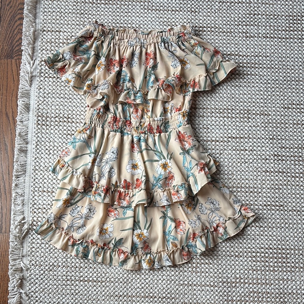 Ruffled Off-Shoulder Sundress